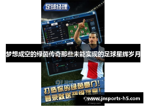 梦想成空的绿茵传奇那些未能实现的足球星辉岁月